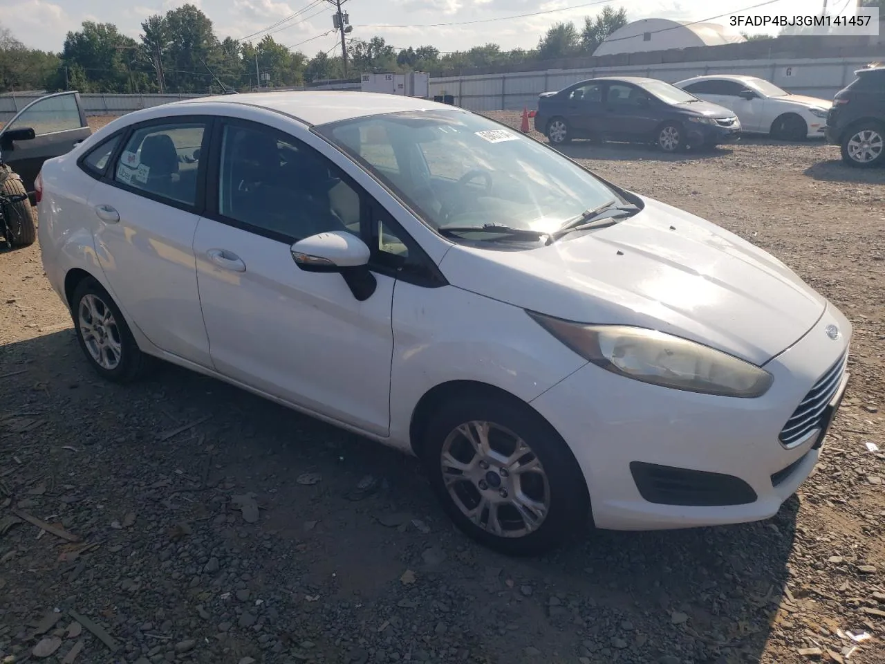 2016 Ford Fiesta Se VIN: 3FADP4BJ3GM141457 Lot: 69457754