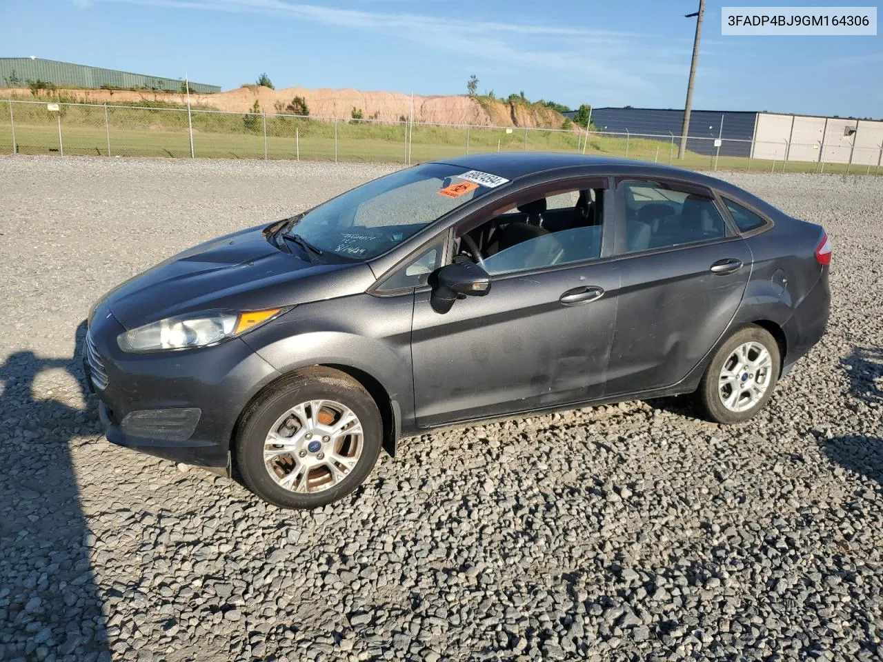 2016 Ford Fiesta Se VIN: 3FADP4BJ9GM164306 Lot: 69824594