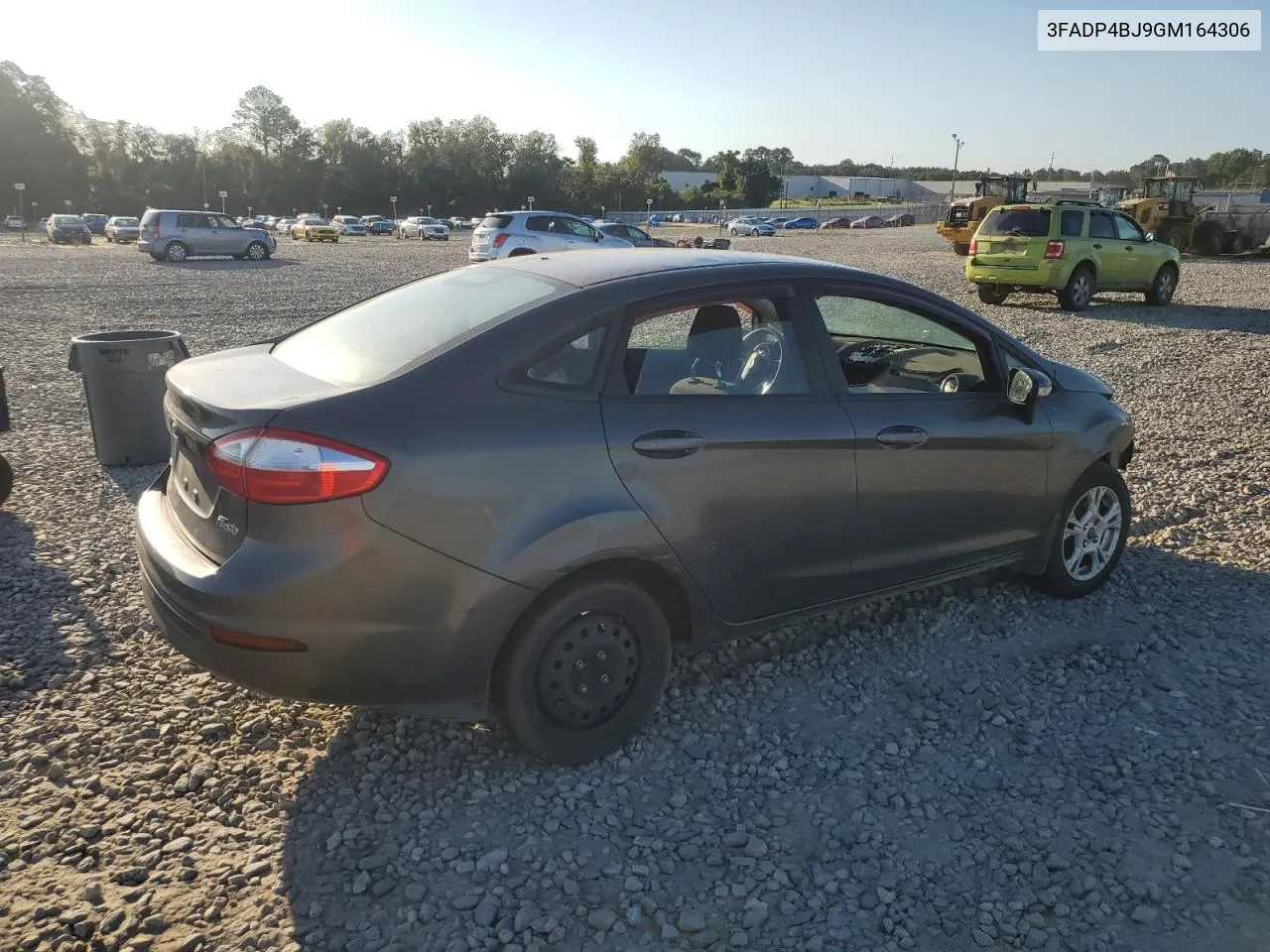 2016 Ford Fiesta Se VIN: 3FADP4BJ9GM164306 Lot: 69824594