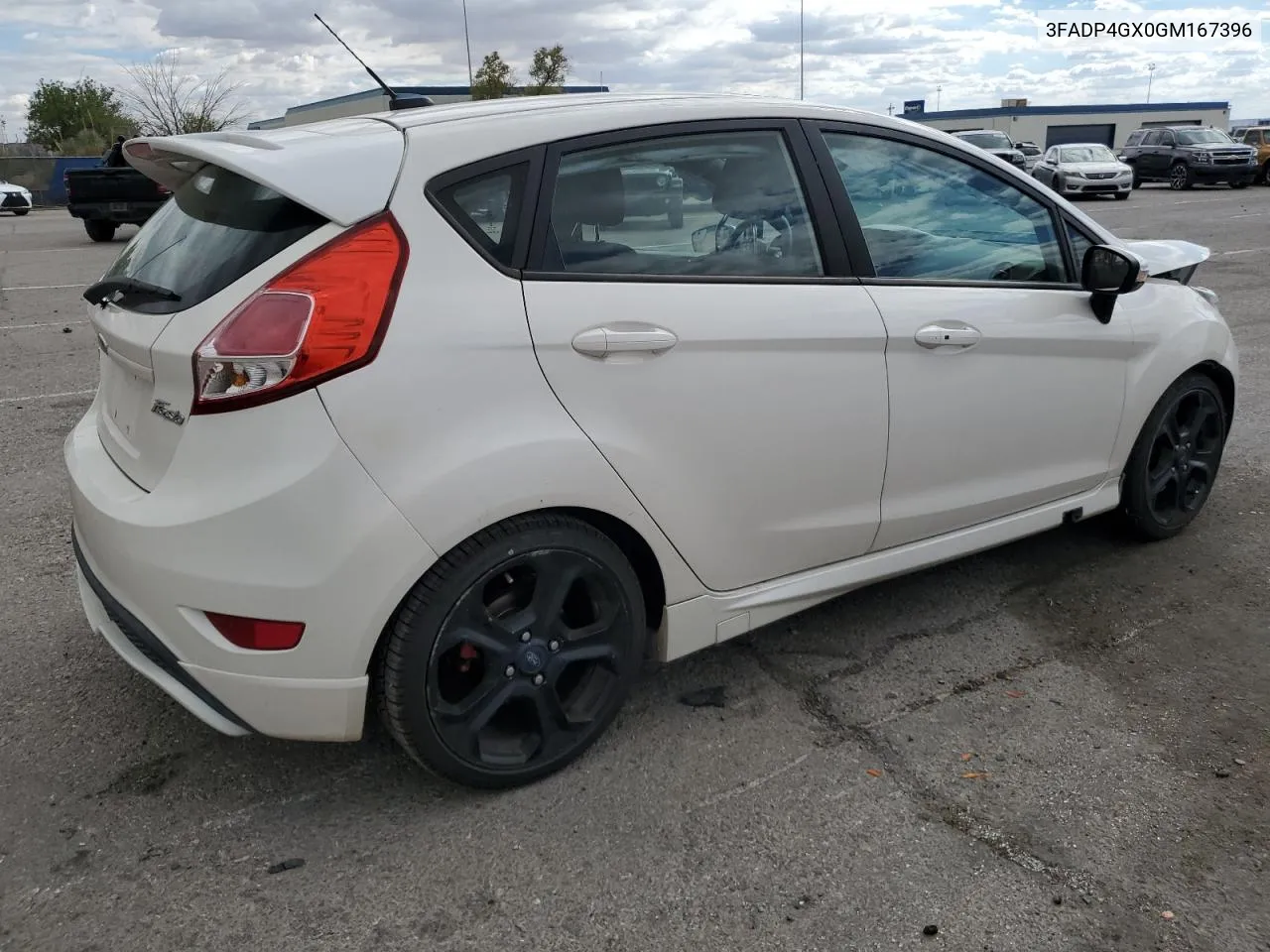 2016 Ford Fiesta St VIN: 3FADP4GX0GM167396 Lot: 69978164