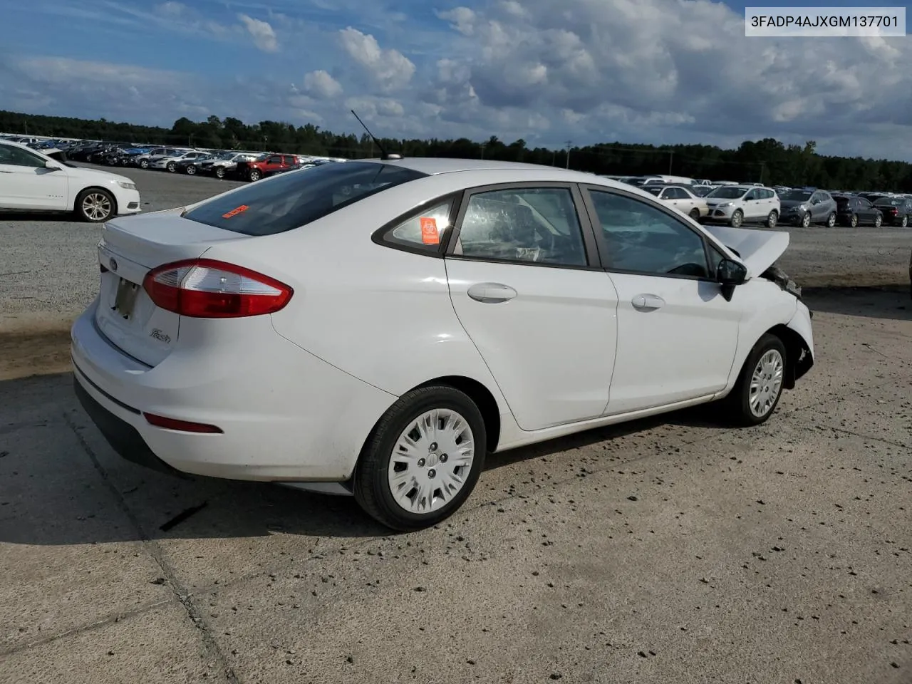 3FADP4AJXGM137701 2016 Ford Fiesta S