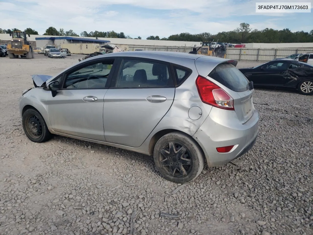 2016 Ford Fiesta S VIN: 3FADP4TJ7GM173603 Lot: 70425574