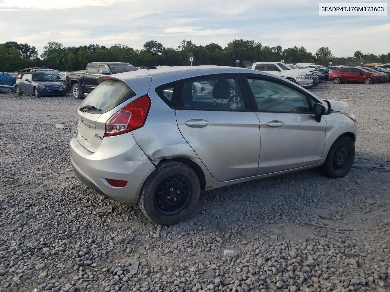 2016 Ford Fiesta S VIN: 3FADP4TJ7GM173603 Lot: 70425574