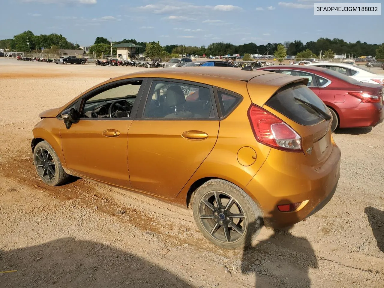 2016 Ford Fiesta Se VIN: 3FADP4EJ3GM188032 Lot: 70756064