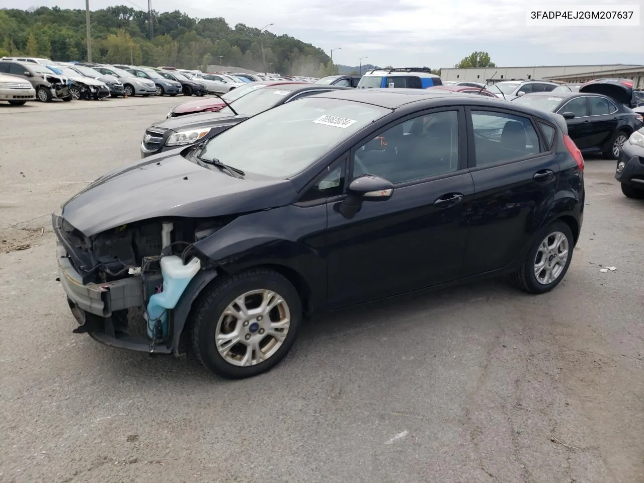 2016 Ford Fiesta Se VIN: 3FADP4EJ2GM207637 Lot: 70982024