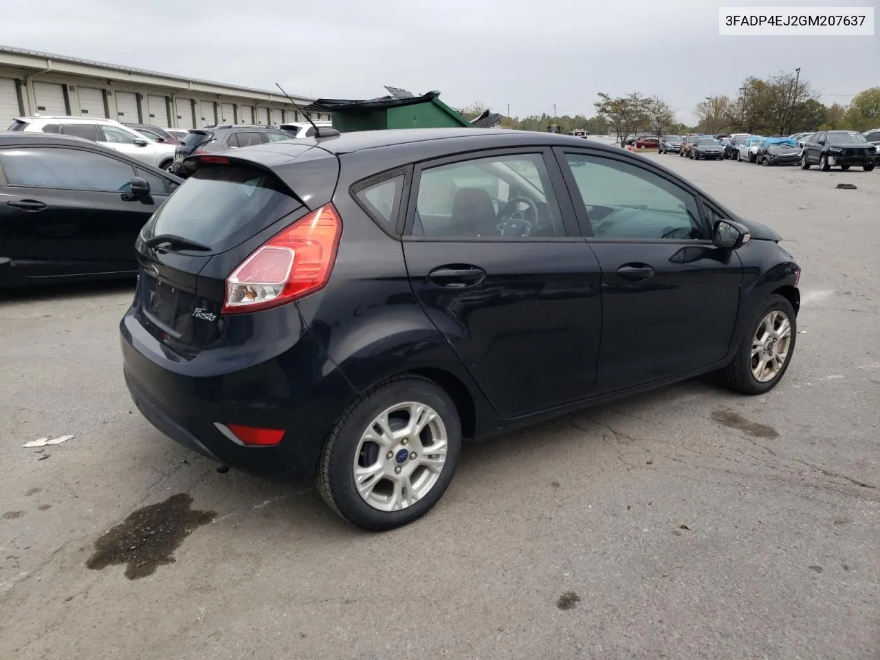 2016 Ford Fiesta Se VIN: 3FADP4EJ2GM207637 Lot: 70982024