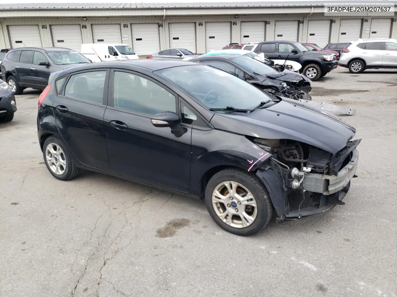 2016 Ford Fiesta Se VIN: 3FADP4EJ2GM207637 Lot: 70982024