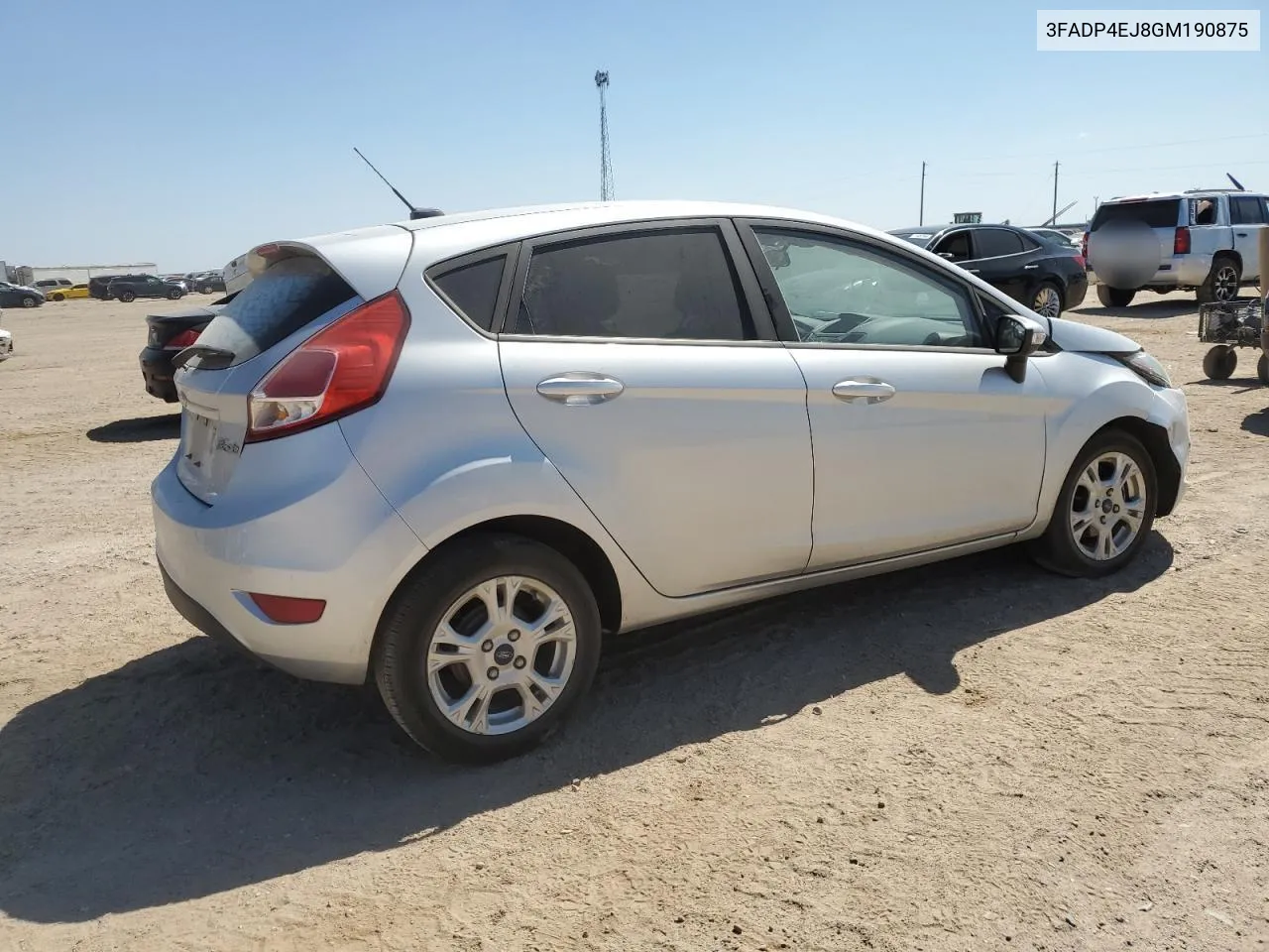 2016 Ford Fiesta Se VIN: 3FADP4EJ8GM190875 Lot: 71805344