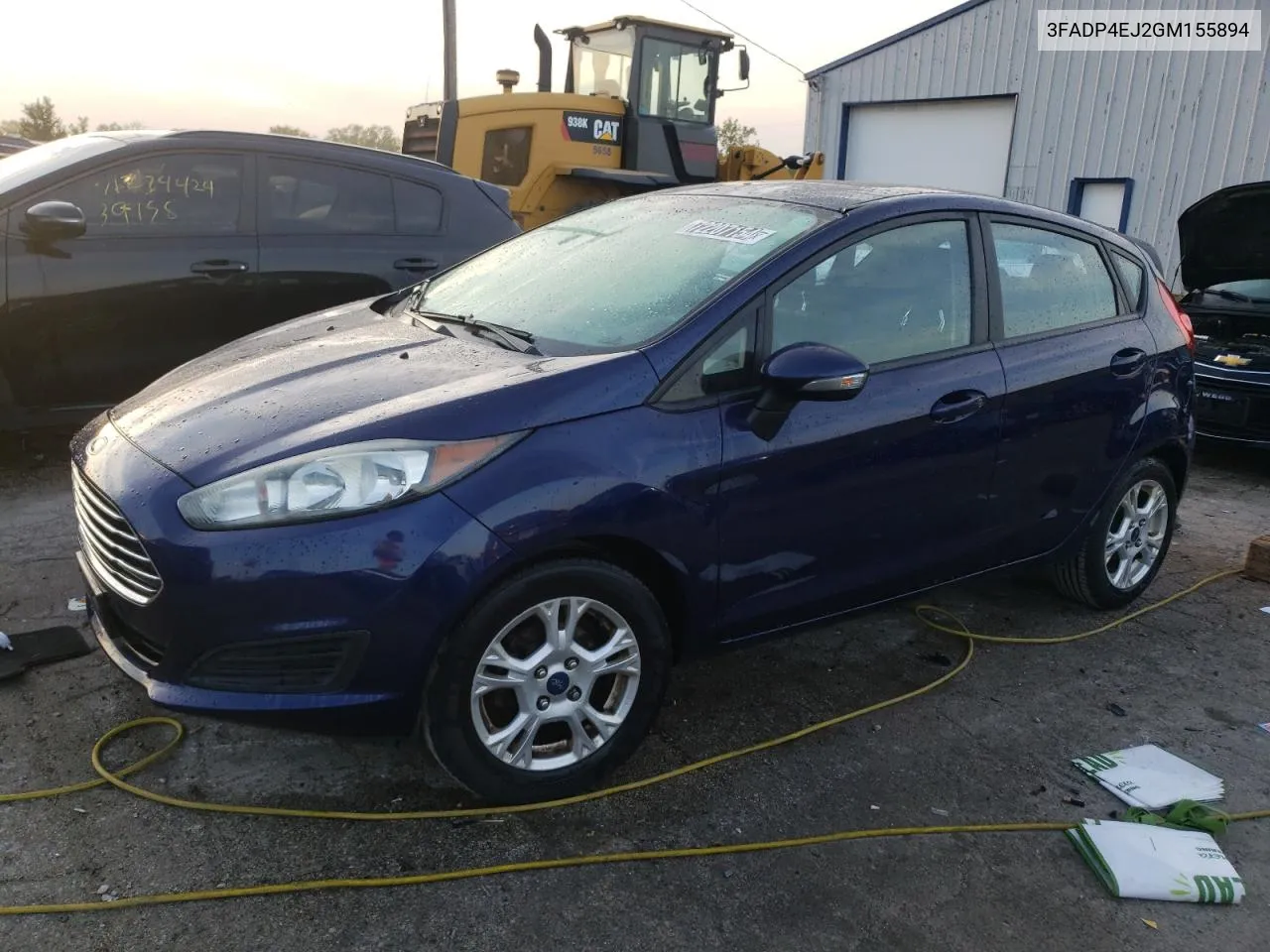 2016 Ford Fiesta Se VIN: 3FADP4EJ2GM155894 Lot: 72207154