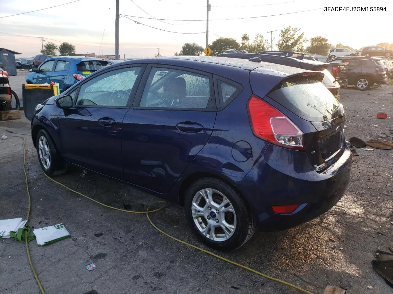 2016 Ford Fiesta Se VIN: 3FADP4EJ2GM155894 Lot: 72207154