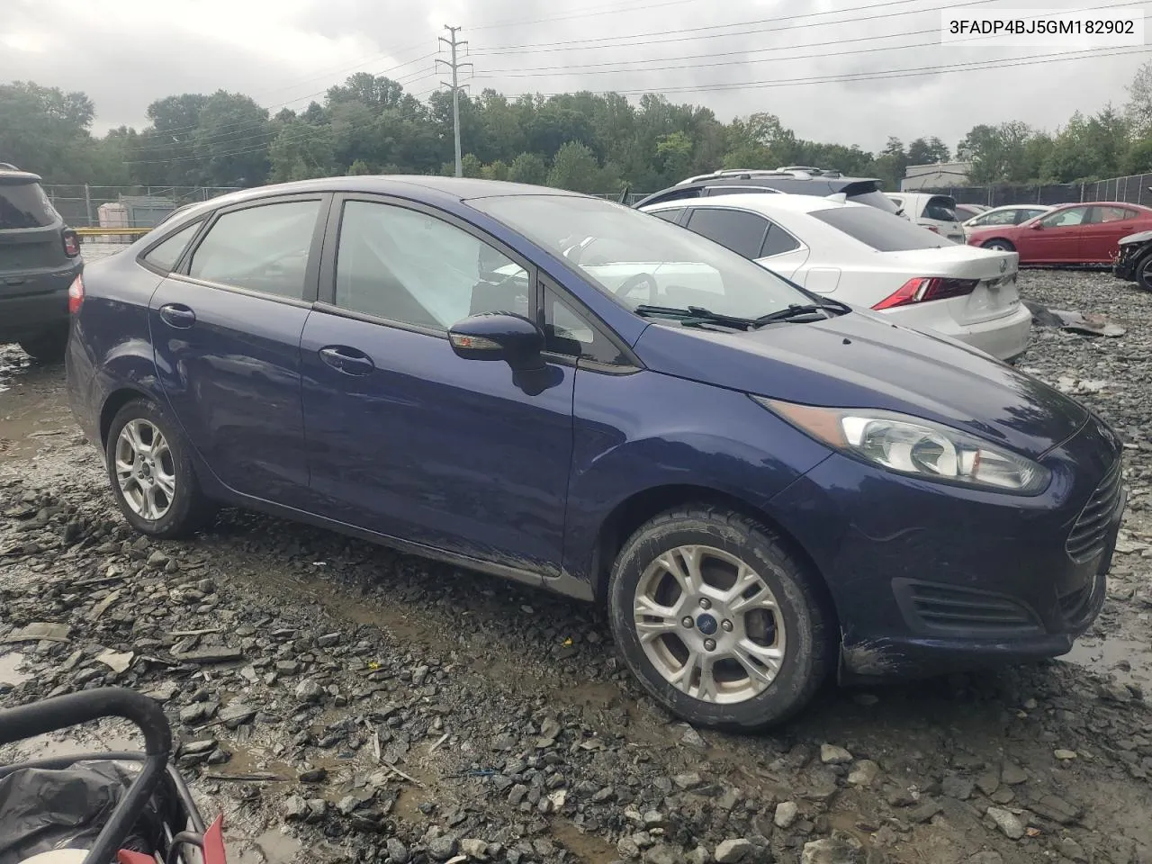 2016 Ford Fiesta Se VIN: 3FADP4BJ5GM182902 Lot: 72397924