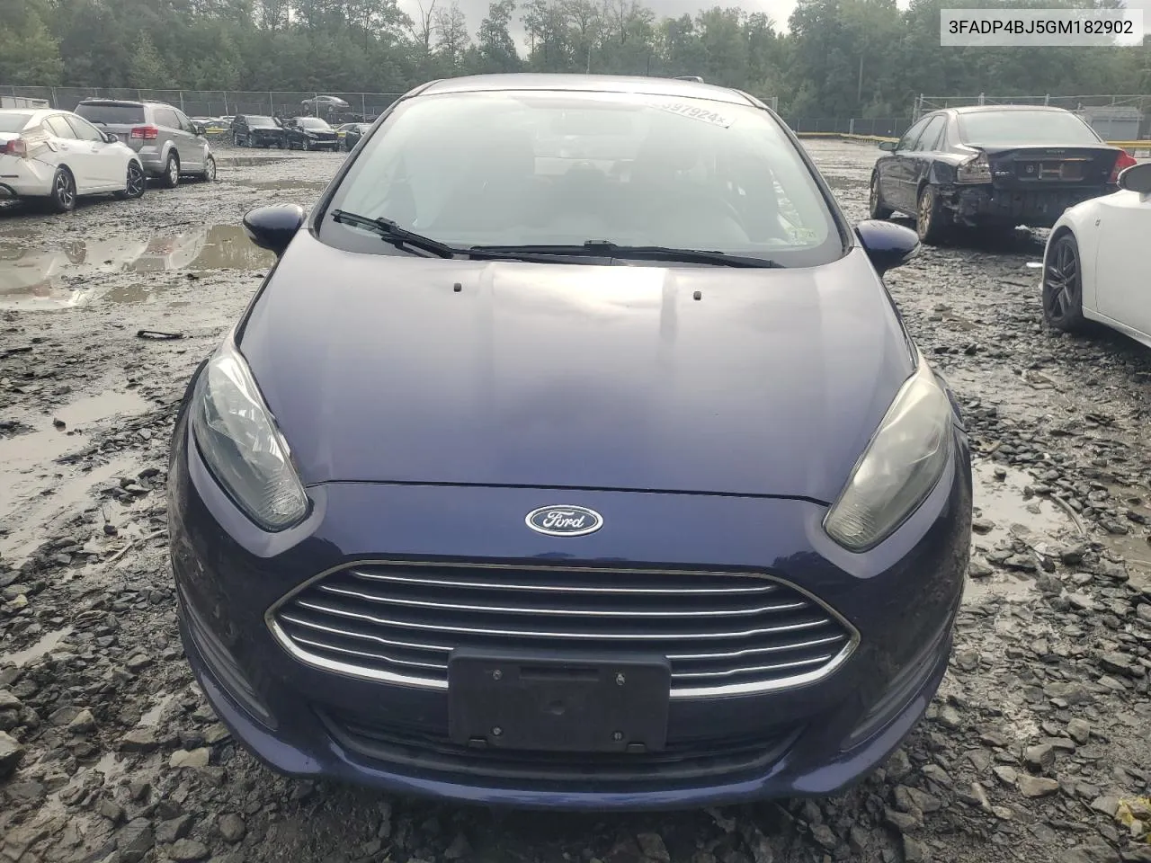 2016 Ford Fiesta Se VIN: 3FADP4BJ5GM182902 Lot: 72397924