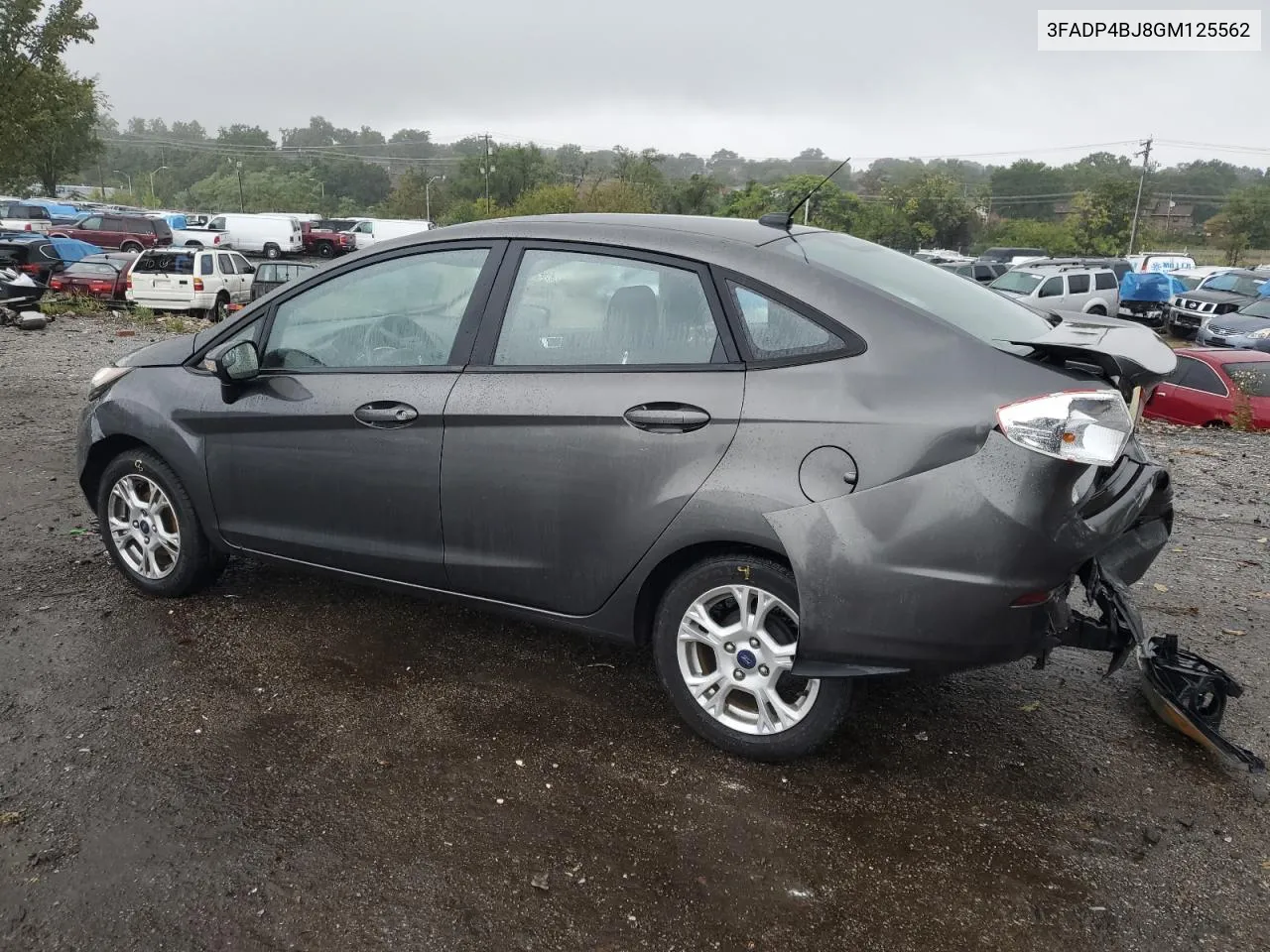 2016 Ford Fiesta Se VIN: 3FADP4BJ8GM125562 Lot: 72792044