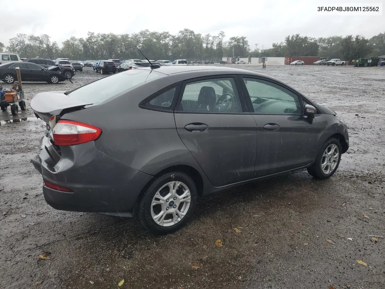 2016 Ford Fiesta Se VIN: 3FADP4BJ8GM125562 Lot: 72792044