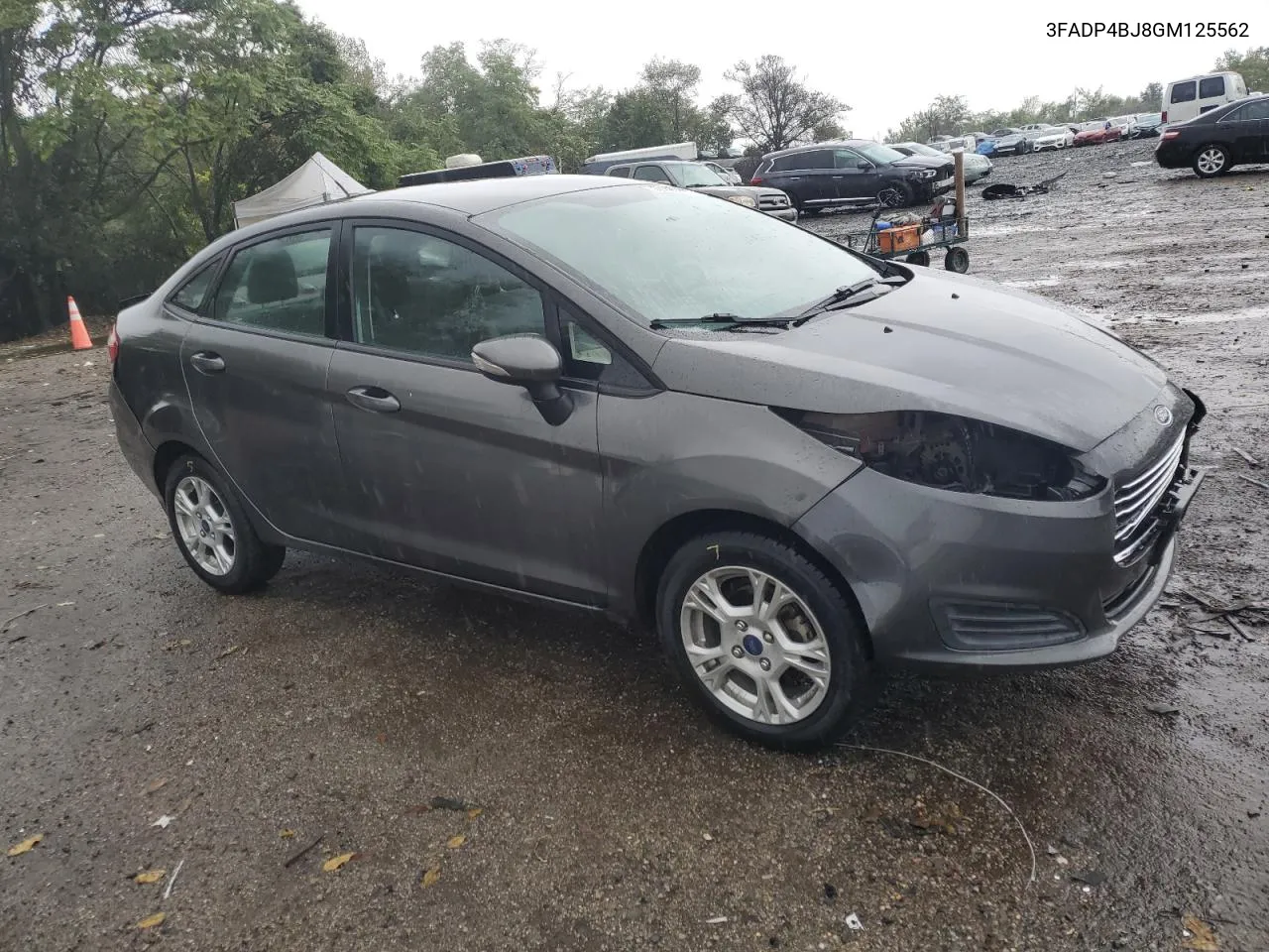 2016 Ford Fiesta Se VIN: 3FADP4BJ8GM125562 Lot: 72792044