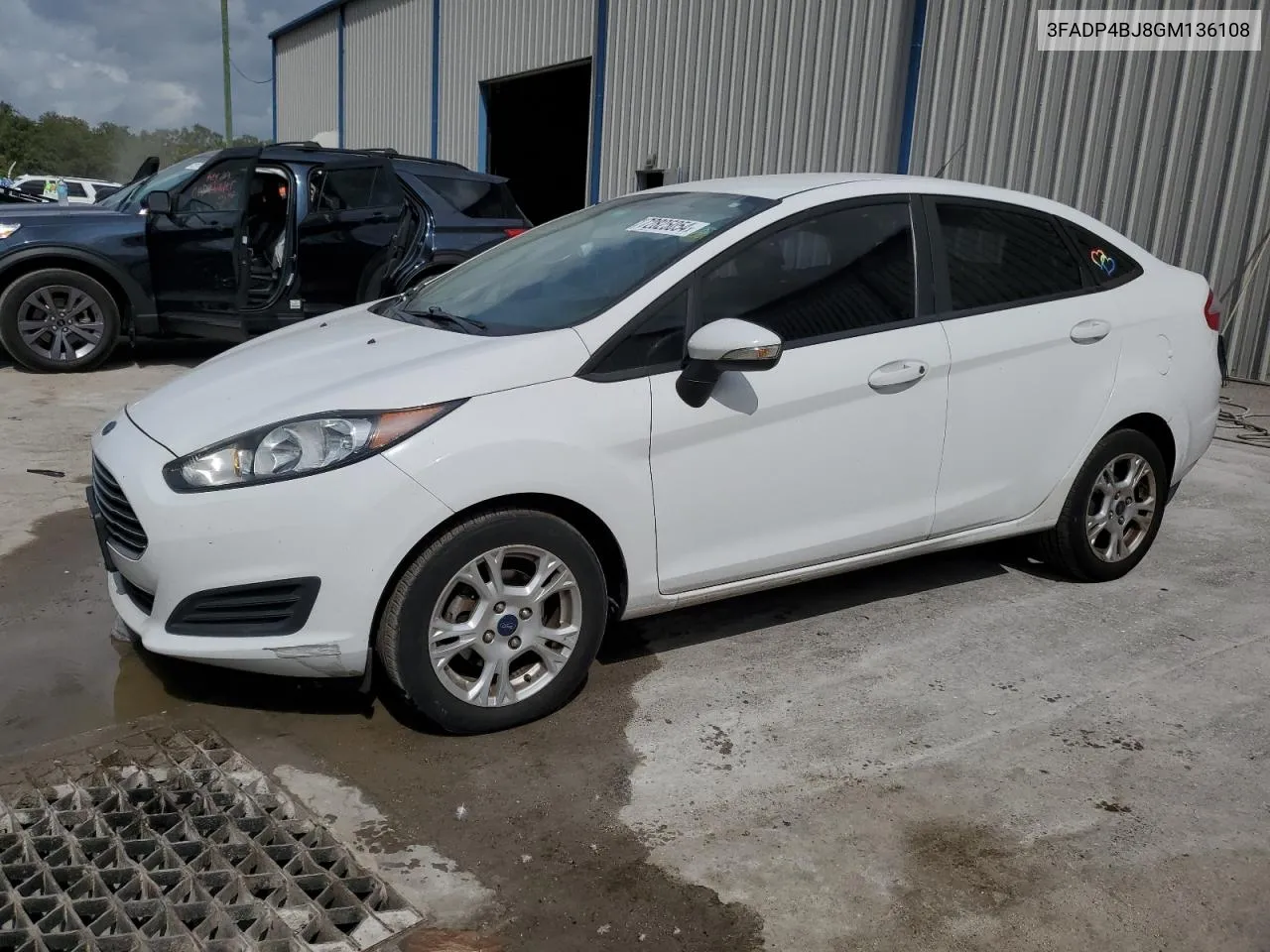 2016 Ford Fiesta Se VIN: 3FADP4BJ8GM136108 Lot: 72825054