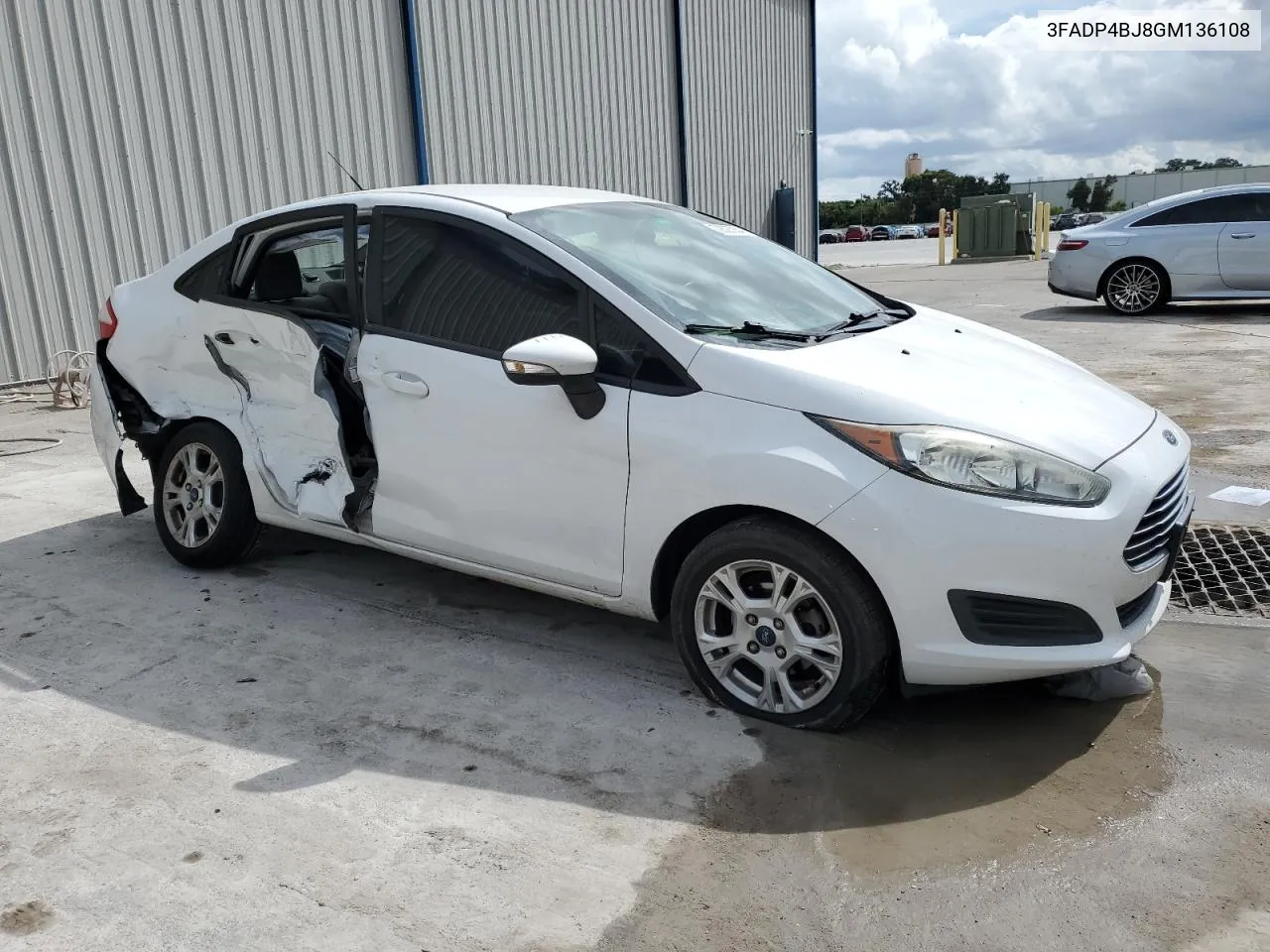 2016 Ford Fiesta Se VIN: 3FADP4BJ8GM136108 Lot: 72825054