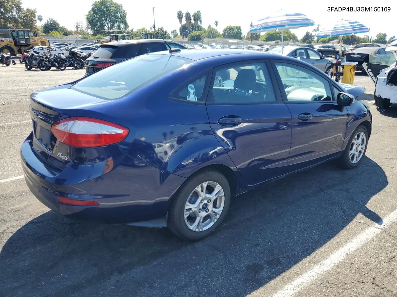 2016 Ford Fiesta Se VIN: 3FADP4BJ3GM150109 Lot: 72943284