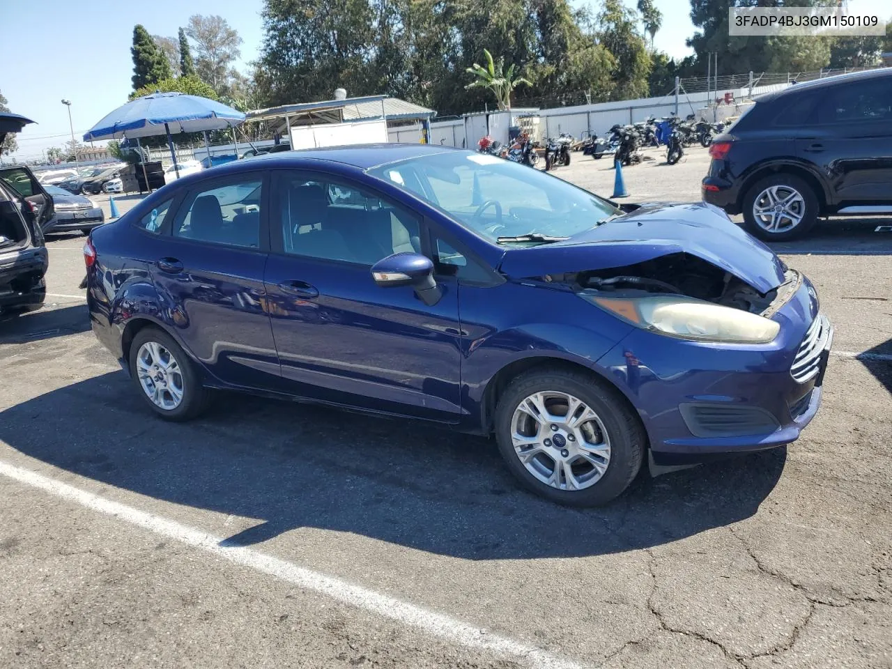 2016 Ford Fiesta Se VIN: 3FADP4BJ3GM150109 Lot: 72943284