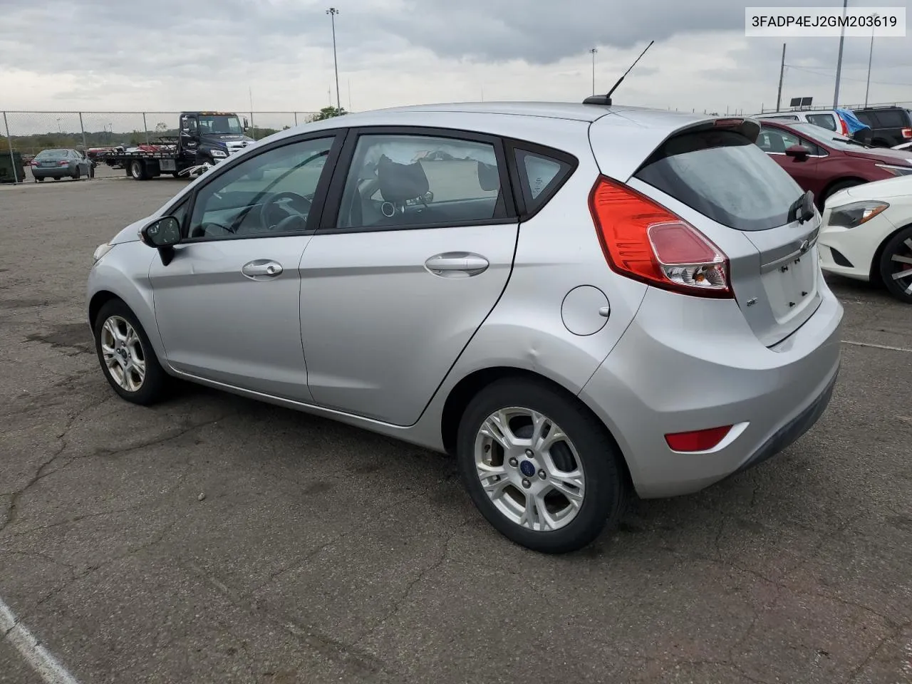 2016 Ford Fiesta Se VIN: 3FADP4EJ2GM203619 Lot: 73001464