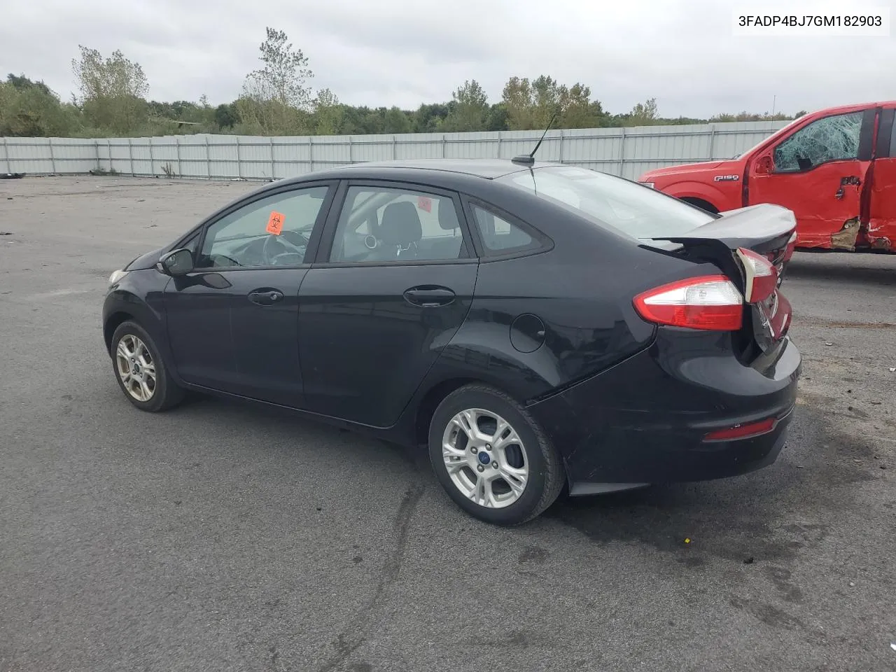 2016 Ford Fiesta Se VIN: 3FADP4BJ7GM182903 Lot: 73109464