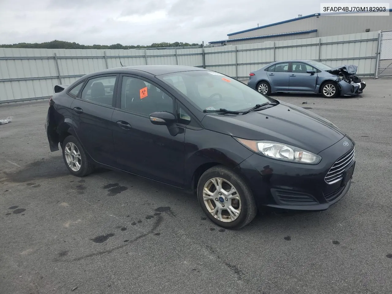 2016 Ford Fiesta Se VIN: 3FADP4BJ7GM182903 Lot: 73109464