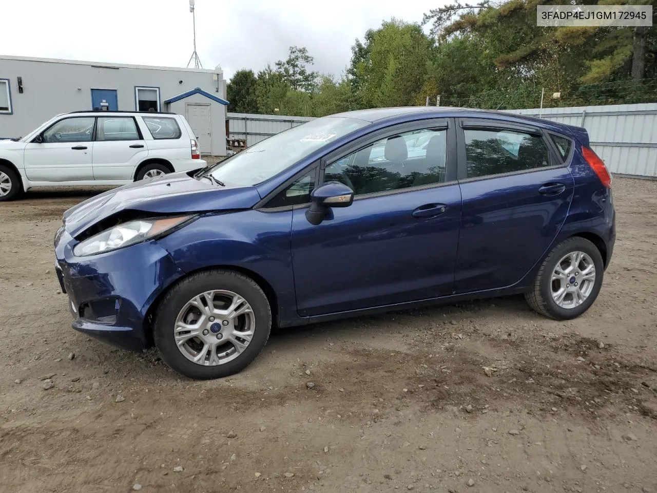 2016 Ford Fiesta Se VIN: 3FADP4EJ1GM172945 Lot: 73182974