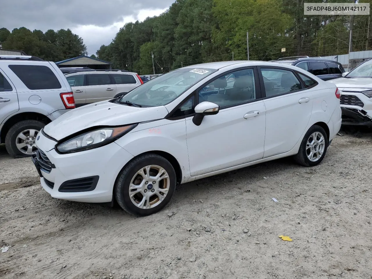 2016 Ford Fiesta Se VIN: 3FADP4BJ6GM142117 Lot: 73208154