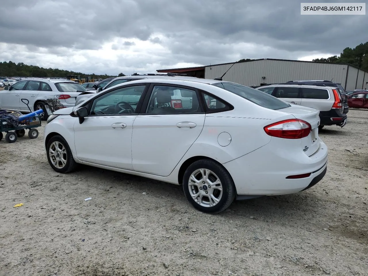 2016 Ford Fiesta Se VIN: 3FADP4BJ6GM142117 Lot: 73208154