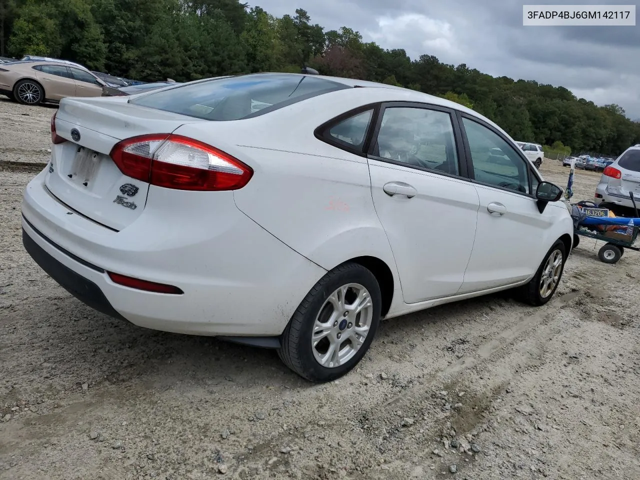 2016 Ford Fiesta Se VIN: 3FADP4BJ6GM142117 Lot: 73208154