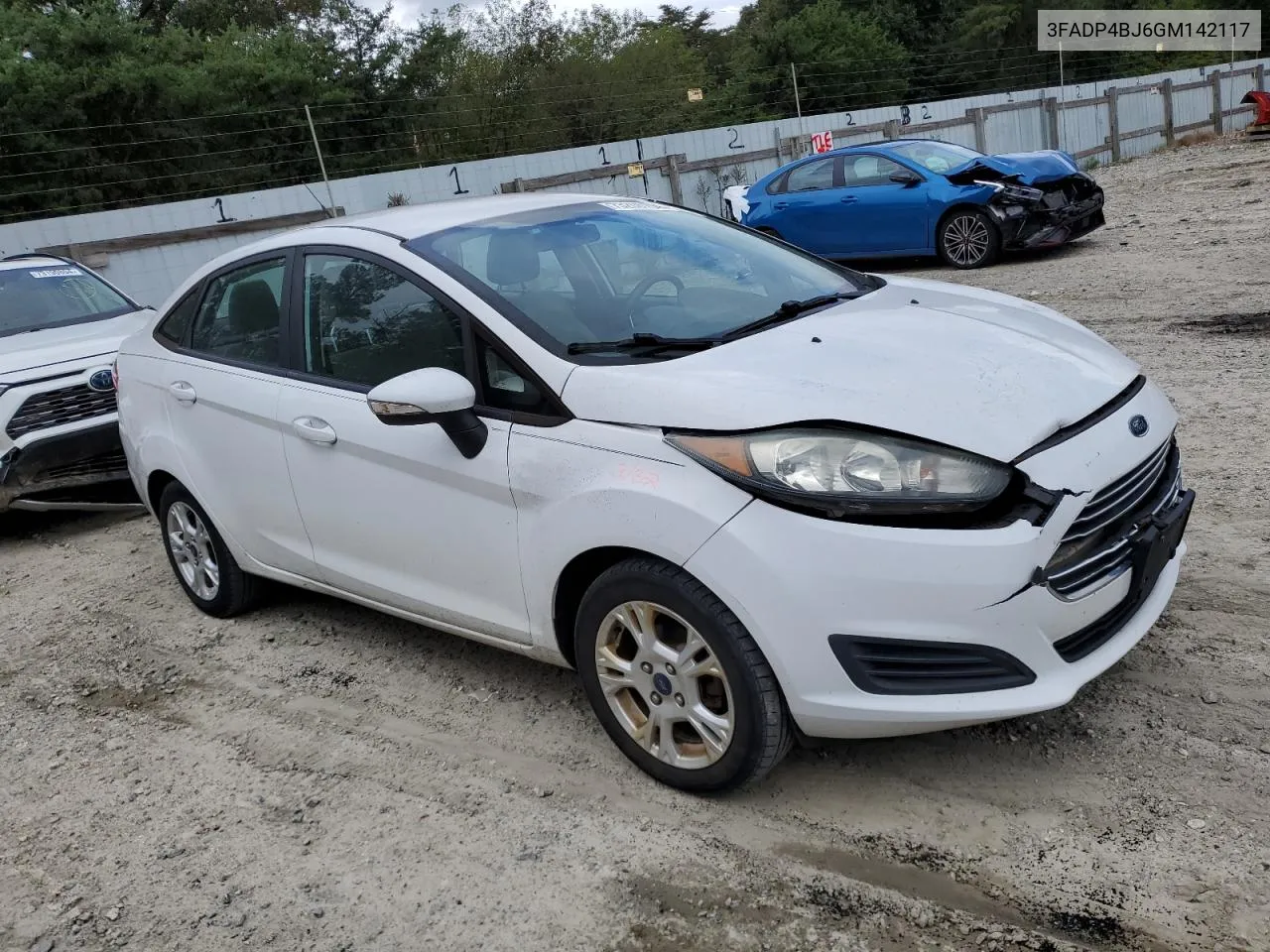 2016 Ford Fiesta Se VIN: 3FADP4BJ6GM142117 Lot: 73208154