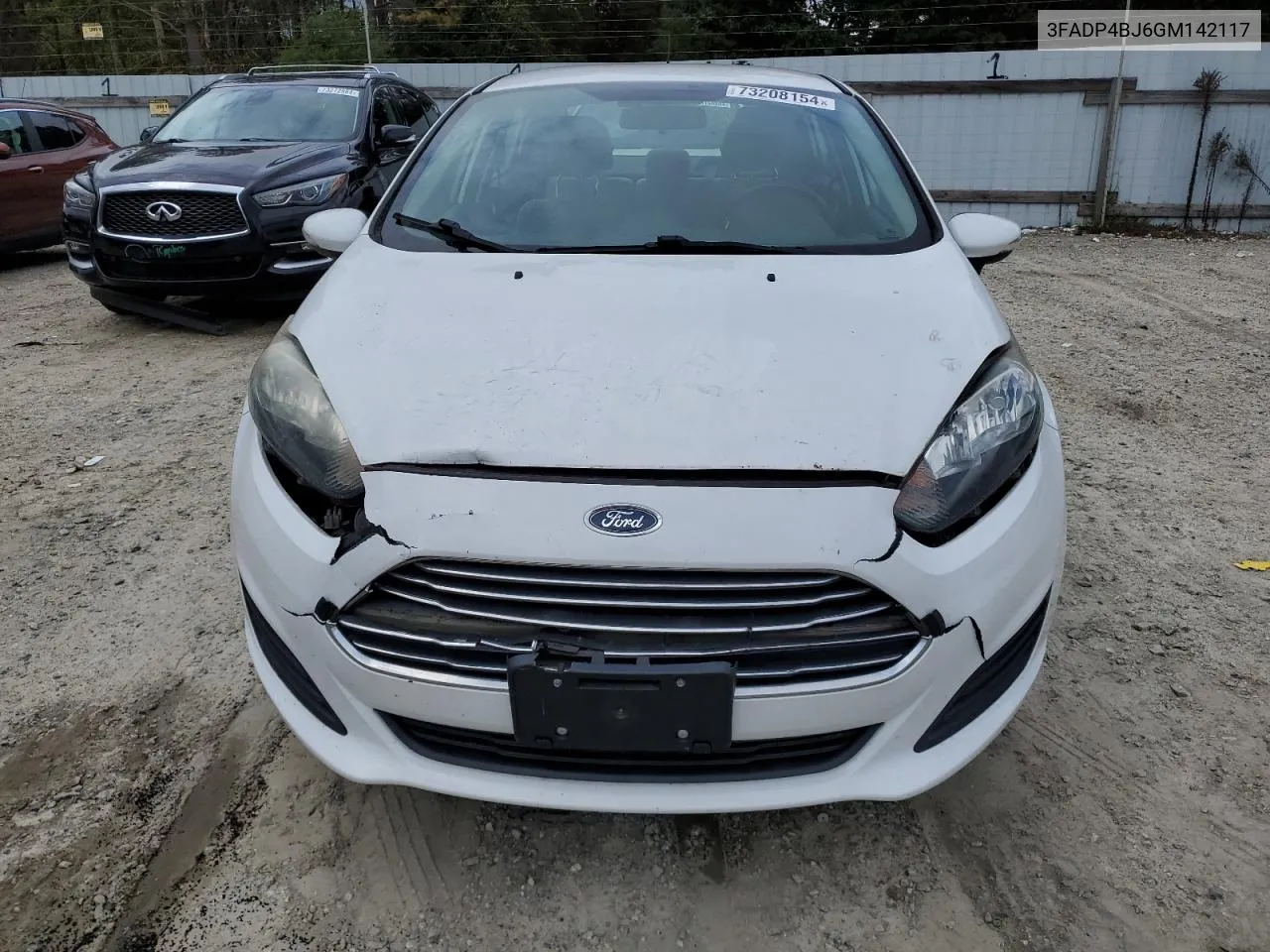 2016 Ford Fiesta Se VIN: 3FADP4BJ6GM142117 Lot: 73208154