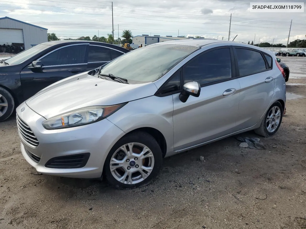 2016 Ford Fiesta Se VIN: 3FADP4EJXGM118799 Lot: 73691134