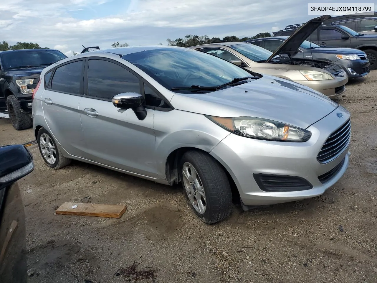 2016 Ford Fiesta Se VIN: 3FADP4EJXGM118799 Lot: 73691134