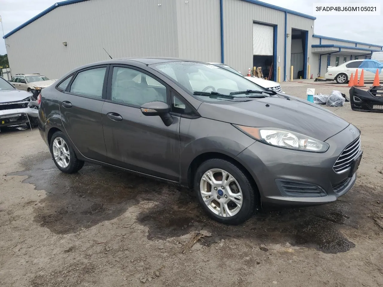 2016 Ford Fiesta Se VIN: 3FADP4BJ6GM105021 Lot: 73745714