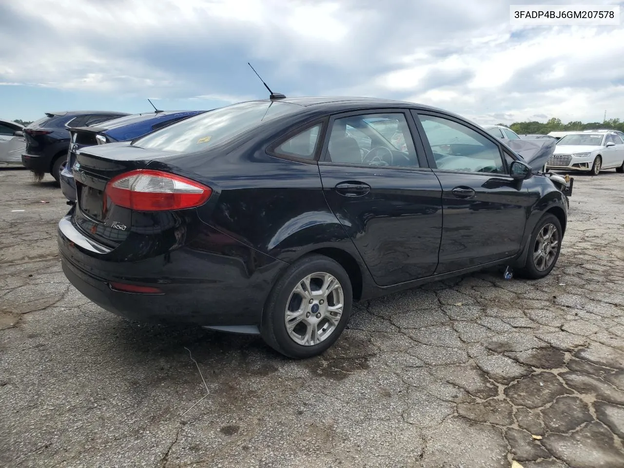 2016 Ford Fiesta Se VIN: 3FADP4BJ6GM207578 Lot: 73776804