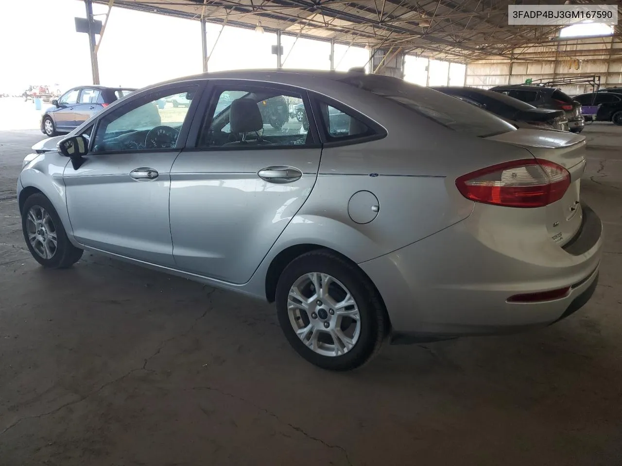 2016 Ford Fiesta Se VIN: 3FADP4BJ3GM167590 Lot: 74055624