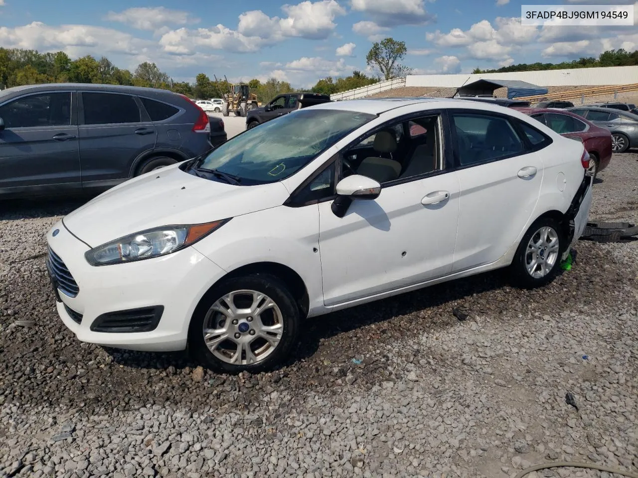 2016 Ford Fiesta Se VIN: 3FADP4BJ9GM194549 Lot: 74083464