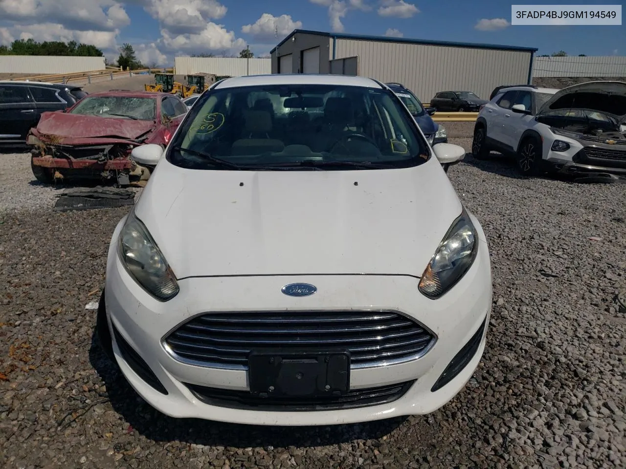 2016 Ford Fiesta Se VIN: 3FADP4BJ9GM194549 Lot: 74083464