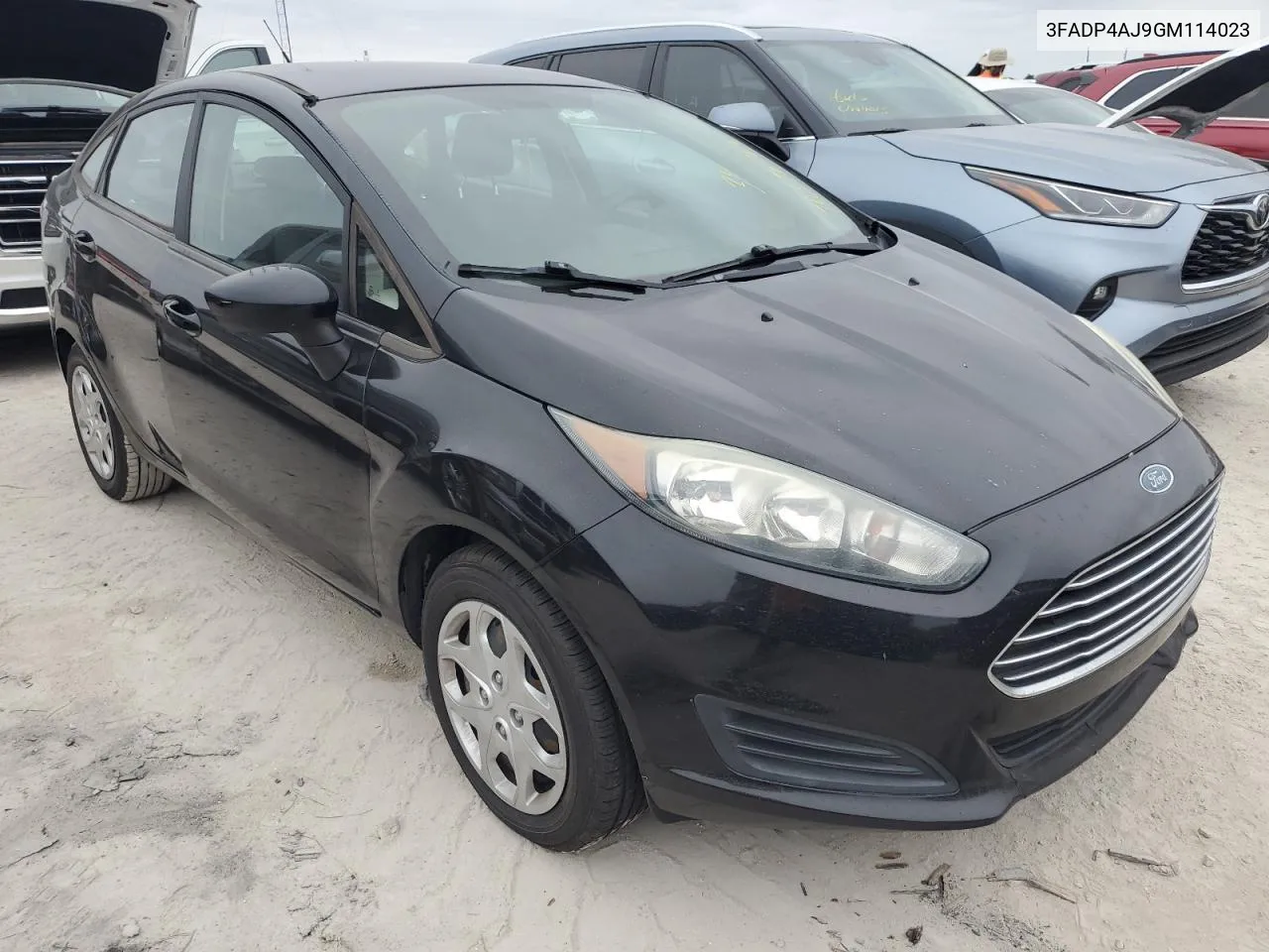 2016 Ford Fiesta S VIN: 3FADP4AJ9GM114023 Lot: 74378764