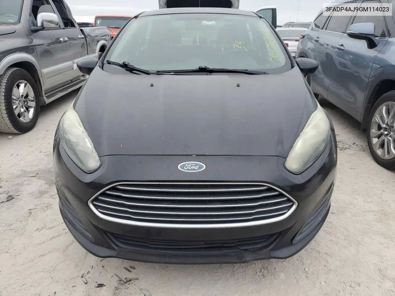 2016 Ford Fiesta S VIN: 3FADP4AJ9GM114023 Lot: 74378764