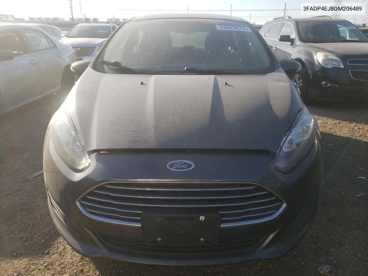 2016 Ford Fiesta Se VIN: 3FADP4EJ8GM206489 Lot: 74823074