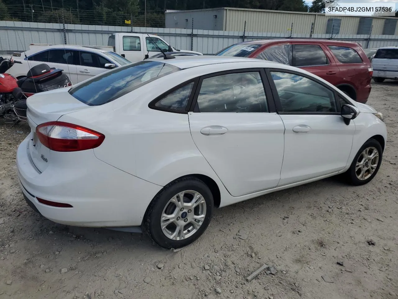 2016 Ford Fiesta Se VIN: 3FADP4BJ2GM157536 Lot: 74845424