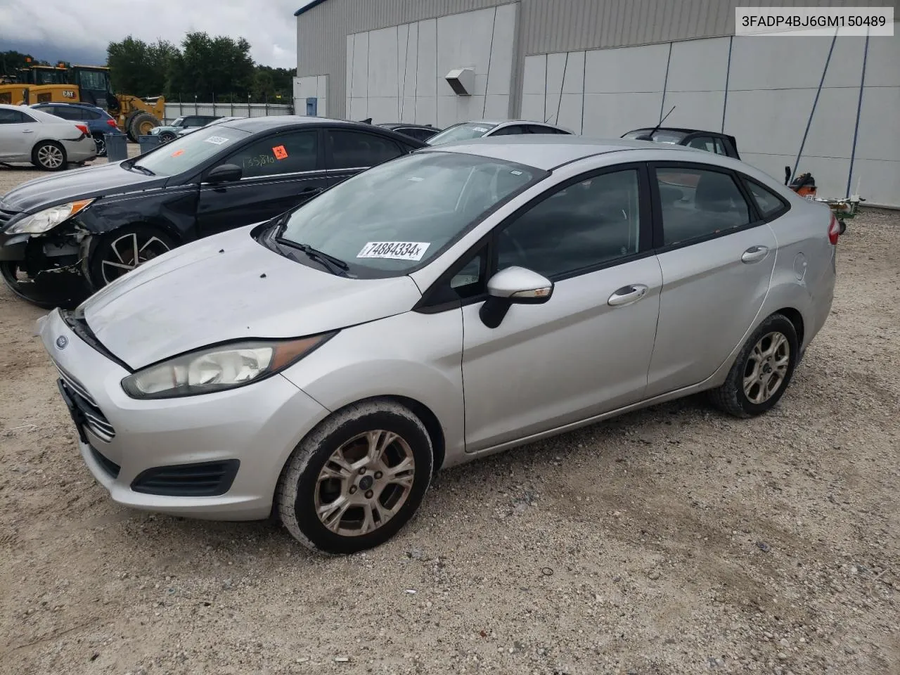 2016 Ford Fiesta Se VIN: 3FADP4BJ6GM150489 Lot: 74884334