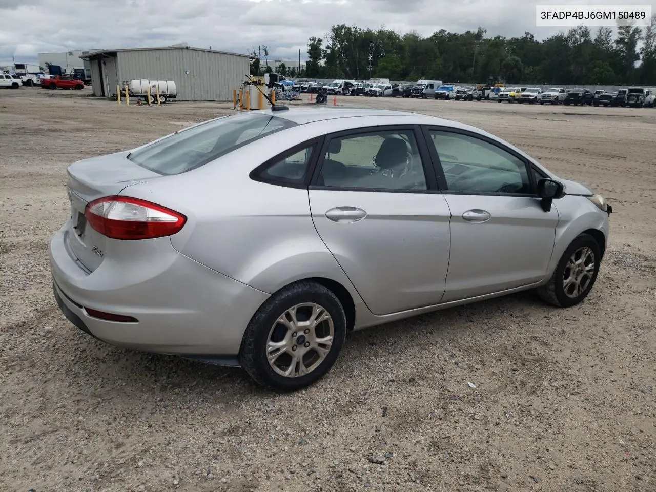 2016 Ford Fiesta Se VIN: 3FADP4BJ6GM150489 Lot: 74884334