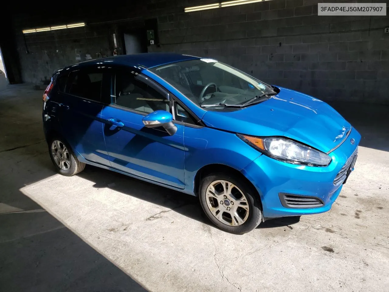 2016 Ford Fiesta Se VIN: 3FADP4EJ5GM207907 Lot: 74996704