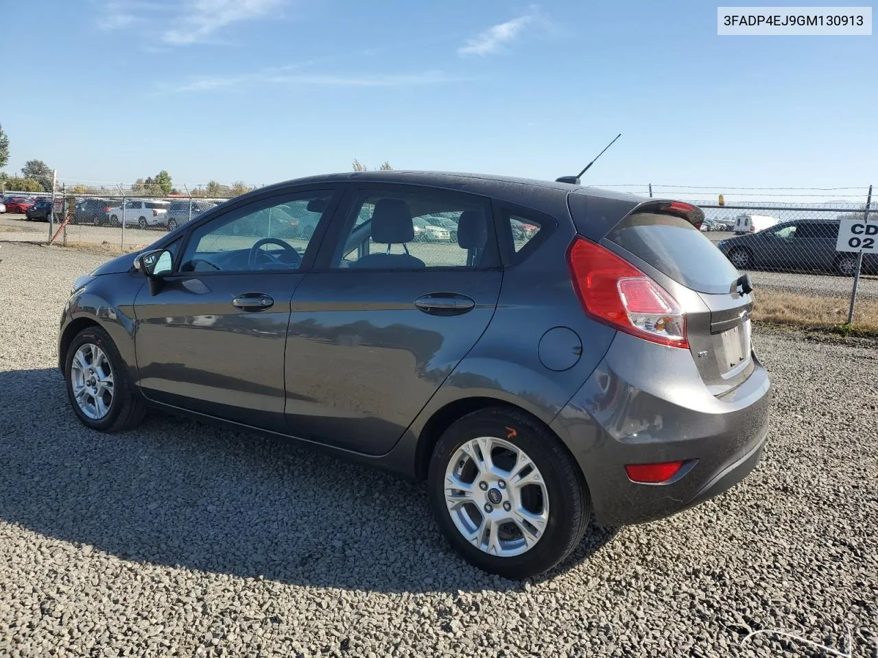 2016 Ford Fiesta Se VIN: 3FADP4EJ9GM130913 Lot: 75065044