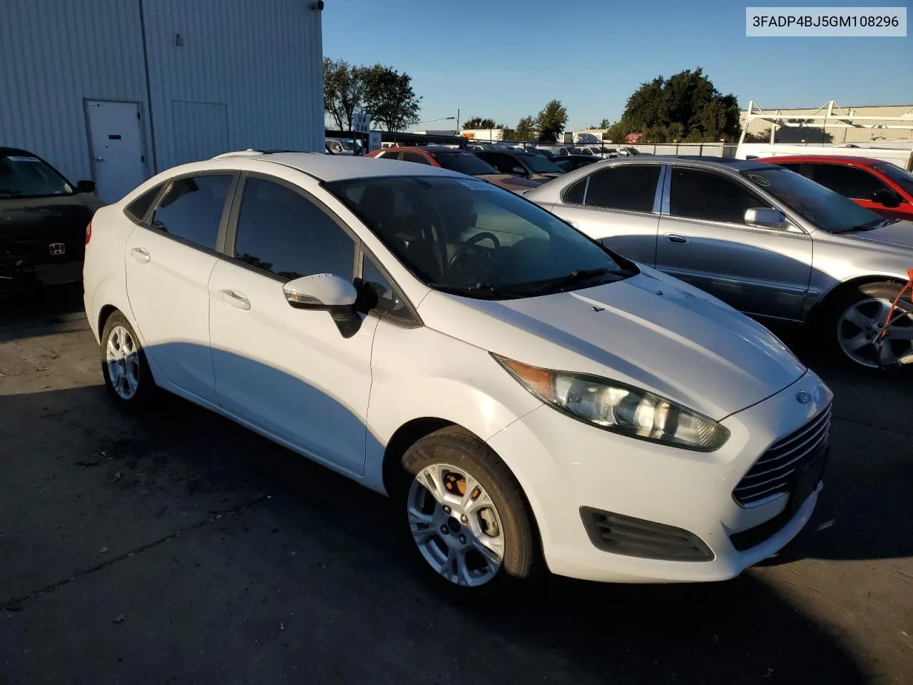 2016 Ford Fiesta Se VIN: 3FADP4BJ5GM108296 Lot: 75138264