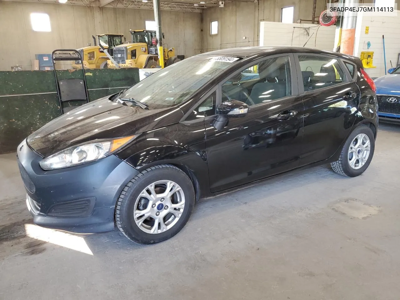 2016 Ford Fiesta Se VIN: 3FADP4EJ7GM114113 Lot: 75509194