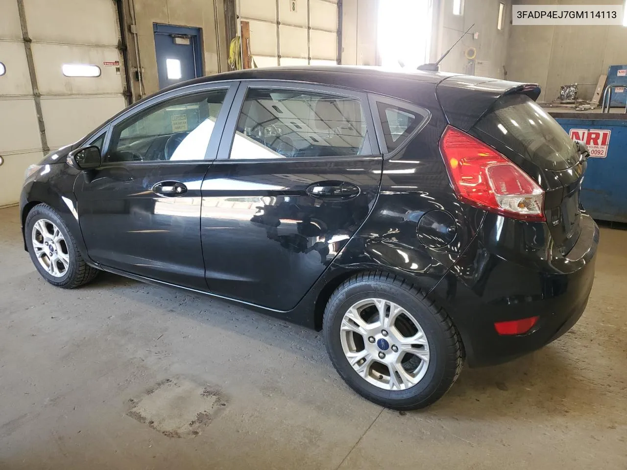 2016 Ford Fiesta Se VIN: 3FADP4EJ7GM114113 Lot: 75509194